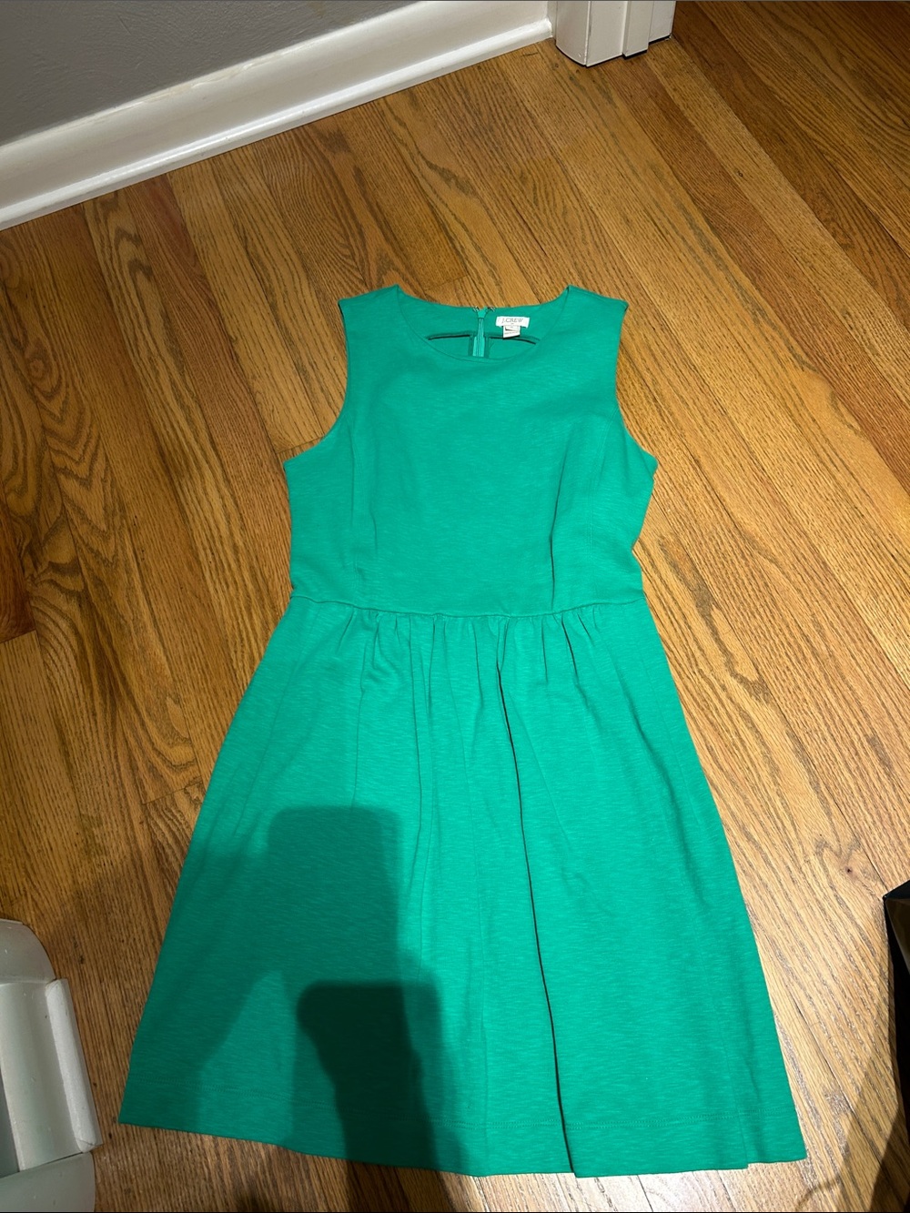 J. Crew Factory Teal Sheath Dress